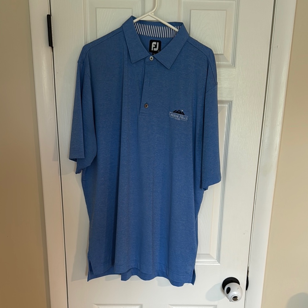FootJoy Blue Polo Classic Relaxed Fit